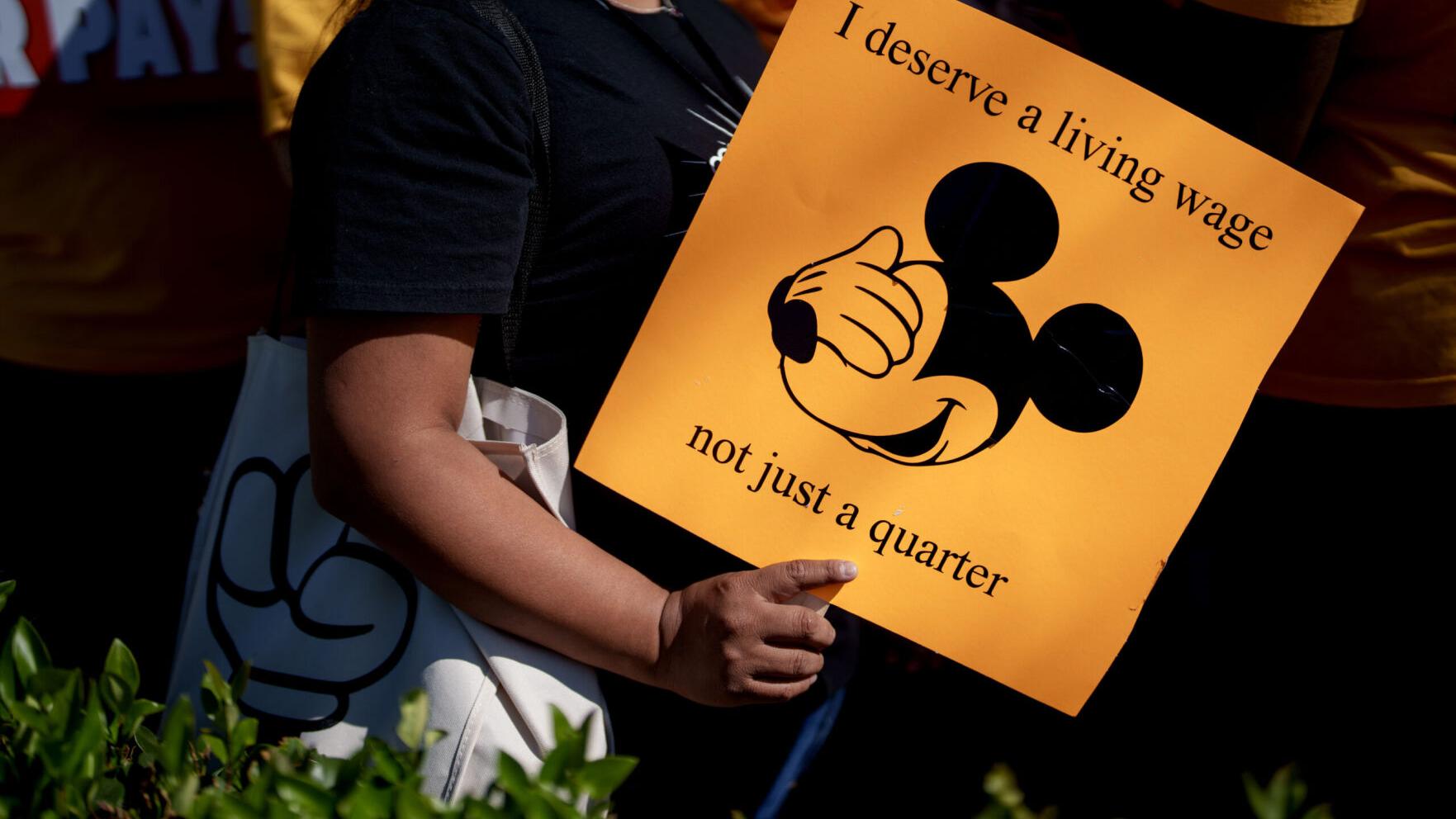 Column: When workers unite, even Disney has to listen
